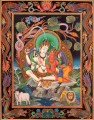 Superfine Shiva Parvati Tibetan Buddhist Thangka Painting Without Brocade Buddhism